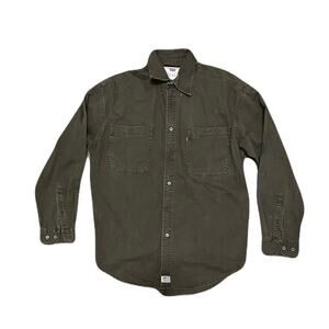 Levi’s Olive Long Sleeve Denim Women’s Jacket Size Medium